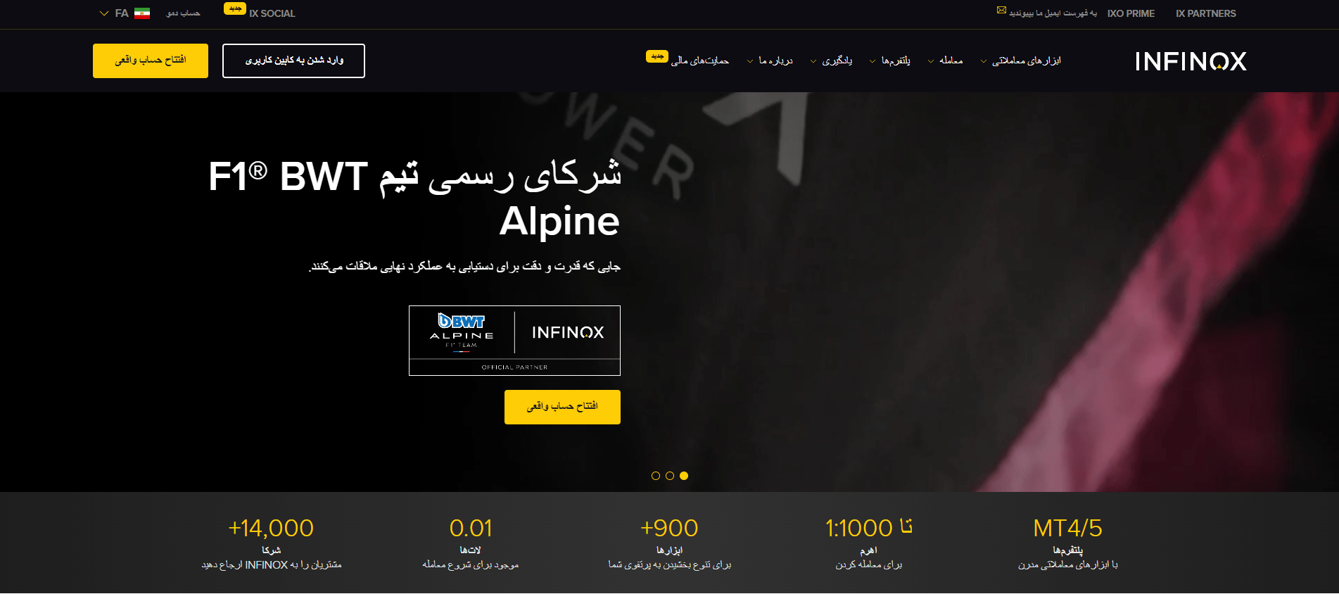 بروکر اینفینوکس